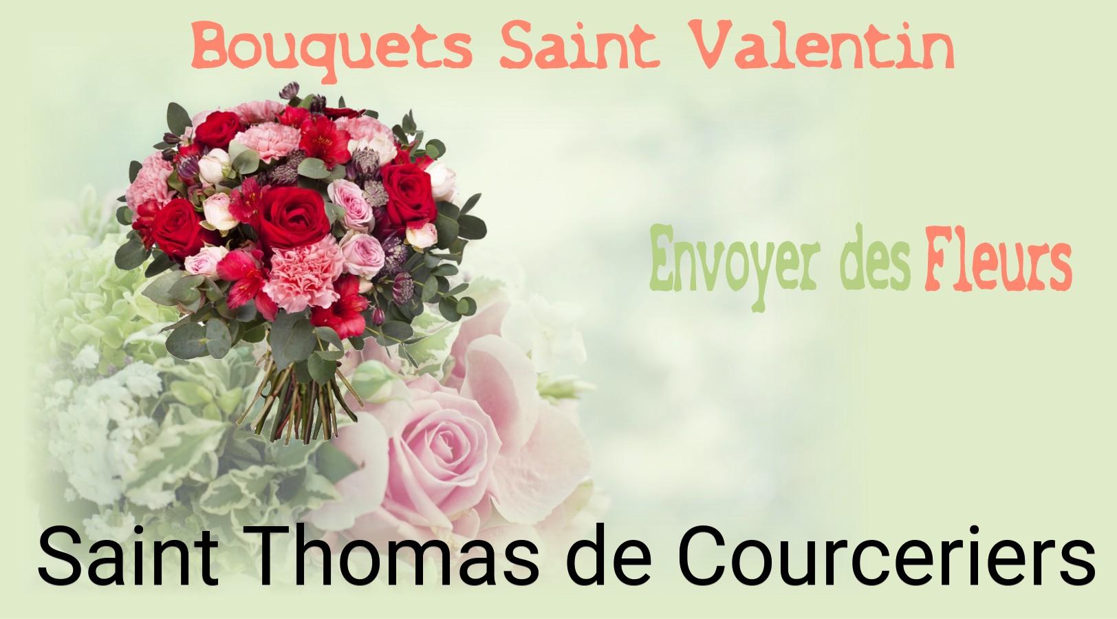 Roses de Saint-Valentin livrées à Saint-Thomas-de-Courceriers